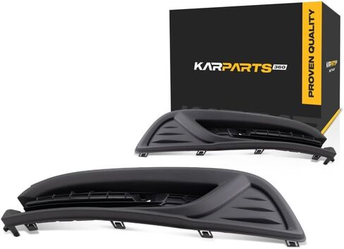 For Honda Civic 2013 2014 2015 Fog Light Cover Driver And Passenger Side | Pair | Front | Textured Black | Made Of PP Plastic | Replacement For HO1038113, HO1039113 | 71107TR3A61, 71106TR3A61 in Kuwait