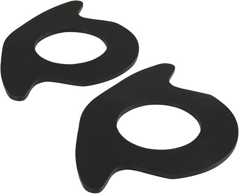 Midline Valve XNGH112-5 Gasket for Water Meter Flange 1-1/2 in. (10 Pack), 1-1/2", Black in Saudi Arabia
