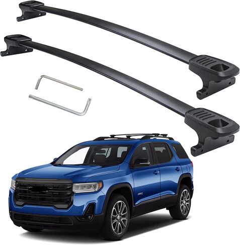 Autekcomma Heavy Duty 260lb Loading Weight Roof Rack Crossbars Compatible for Ford Expedition/Max/Lincoln Navigator 2018-2024 in Kuwait