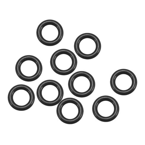 Fluorine Rubber O Rings, 5mm OD, 3mm Inner Diameter, 1mm Width, Seal Gasket Black 10Pcs in Saudi Arabia