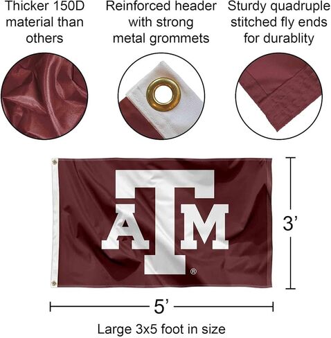 Texas A&M Aggies Banner and Tapestry Wall Tack Pads in Saudi Arabia