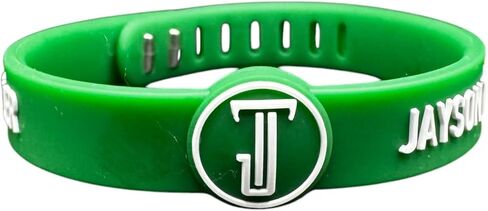 Jayson Tatum Wristband – #0 Green Adjustable Silicone Bracelet with Lobster Clasp – JT Fan Gift – Celtics Wing Scorer Training & Streetwear Accessory in Saudi Arabia