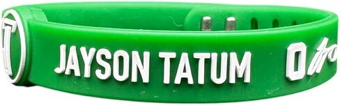 Jayson Tatum Wristband – #0 Green Adjustable Silicone Bracelet with Lobster Clasp – JT Fan Gift – Celtics Wing Scorer Training & Streetwear Accessory in Saudi Arabia