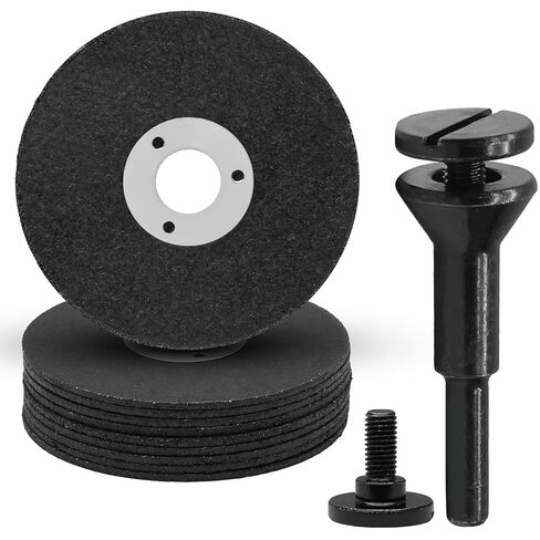Wawory 2 Inch Diamond Cut Off Wheel(2 Pcs), 1/4 Stem Mounting Mandrel Cutting Wheel for Metal & Stainless Steel, Arbor Hole Rotary Tool Drill Attachment for Die Grinder/Bolt Cutter Discs in Saudi Arabia