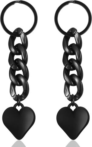 2pcs key keychain bow bow bow bow charm for women for women ، kawaii key ring decorative ، matt heart bowknot key holder accessories for bag prosepack car care wallet in Kuwait