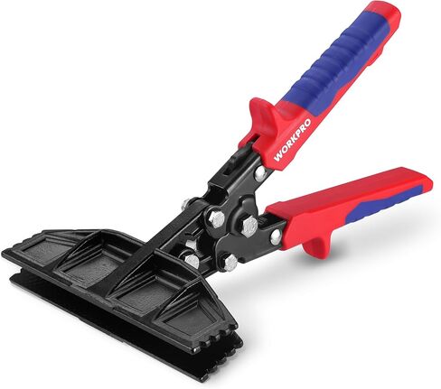 WORKPRO 6-Inch Sheet Metal Bender & Hand Seamer Tool, Heavy-Duty Steel Sheet Metal Brake Pliers for Bending, Seaming, Flattening with Ergonomic Handle and Smooth Jaw in Saudi Arabia