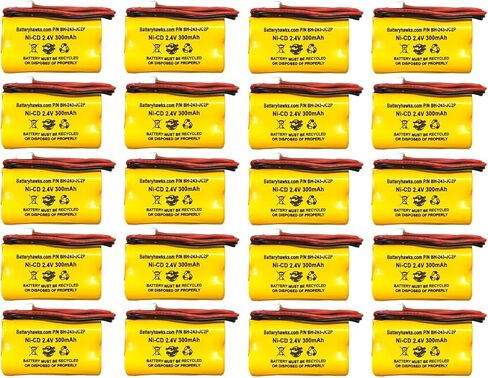 Ni-CD AA300MAH 2.4V AA 300MAH NI-CD 2.4V NI-CD Pack بديل لحالة الطوارئ/الخروج in Kuwait