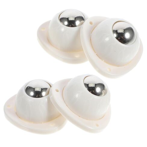 Luxshiny 4 pcs Mini Adhesive Swivel Caster Wheels Rotating Furniture Wheels for Small Appliances Easy Installation Compact Non Scratch Design in Saudi Arabia