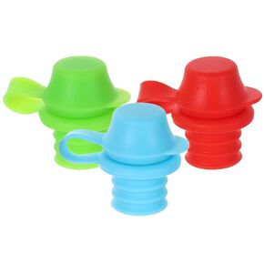 Abaodam 3pcs Silicone Water Bottle Spout Adapters for Leak Proof Caps for Water Bottles for Easy Sipping and No Spill Drinking in Kuwait