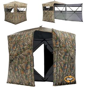 صيد أعمى لمدة 3-4 و 2-3 شخص ، 360 درجة انظر من خلال الستائر الأرضية لصيد الغزلان والديك الرومي ، منبثقة الغزل in Kuwait