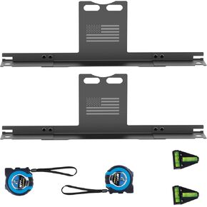 Heavy-Duty Toe Alignment Plate Tool – No Caliper Removal Needed, Includes 2 Imperial Tape Measures – Universal Automotive Alignment Tools Fit for Cars, Trucks, and SUVs in Kuwait