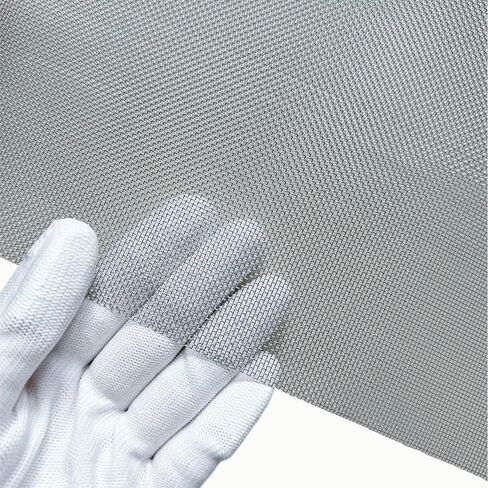ROERLIEN 304 Stainless Steel Mesh for mice Control,20 Mesh 12''×118‘’(30.5cm×300cm) Woven Fine Wire Mesh,Easy to Cut for Air Vent,Rodent Control, Cage, Garden, Window Screen and DIY Projects. in Saudi Arabia
