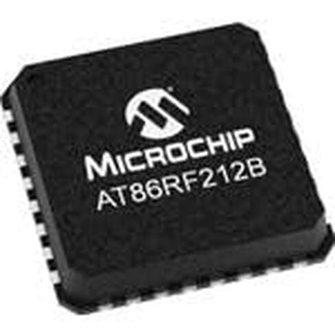 Microchip Technology, AT86RF212B-ZUR, RF Transceiver O-QPSK 1.8V/3V 32-Pin QFN EP T/R (10 Item/s) in Saudi Arabia
