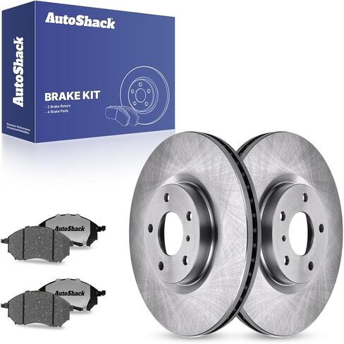 استبدال مجموعة الفرامل الأمامية التلقائية لـ Infiniti G37 G35 M37 Q40 G25 QX50 M45 EX37 Q70L NISSAN MURANO 370Z 350Z DISC ROTOR مع وسادة فرامل سيراميك 12.5 "(318.6 ملم) in Kuwait