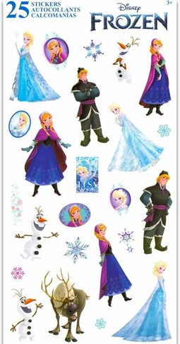 Disney Frozen 15.5oz Water Bottle ~ 3 Pc Bundle with Frozen Stainless Steel Refillable Sports Bottle, Frozen Stickers, and More in Saudi Arabia