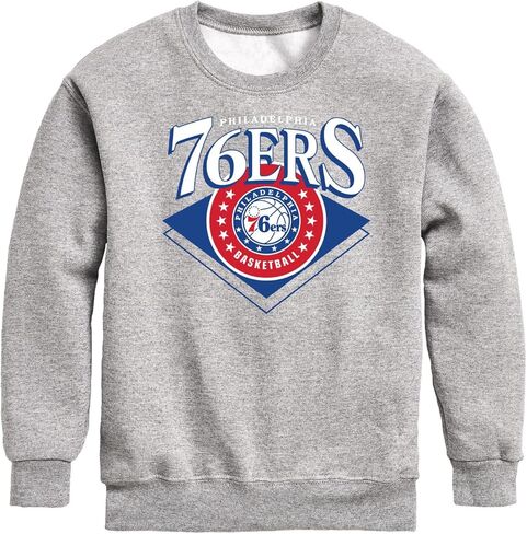 Junk Food X NBA Court Classic - Officially Licensed Kids Crewneck Fleece Sweatshirt in Saudi Arabia