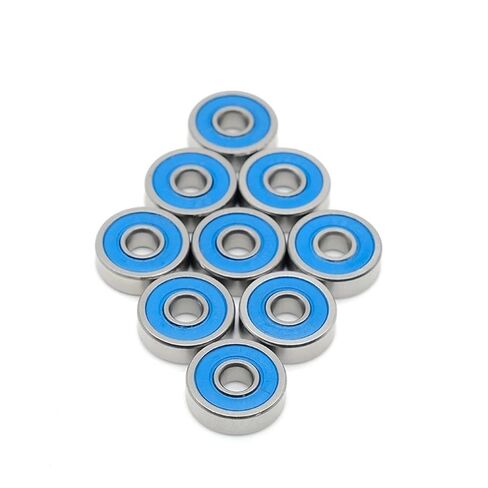 10 قطعة 686-2RS تحمل 6x13x5 ملليمتر مصغرة 686RS الكرات 618/6RS 686 2RS رولمان الأزرق مختومة in Kuwait