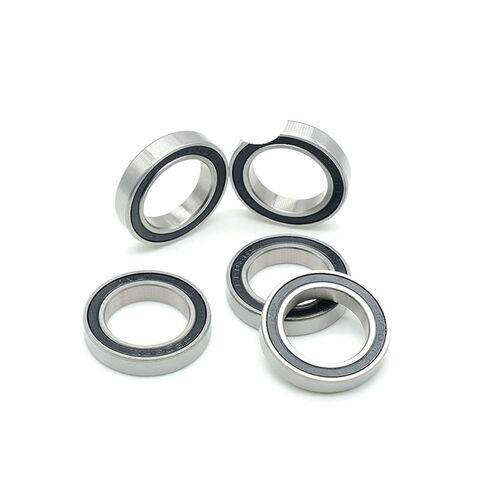 10 قطعة S6802-2RS 15X24X5mm محمل كروي من الفولاذ المقاوم للصدأ 6802RS تحمل 6802 in Kuwait