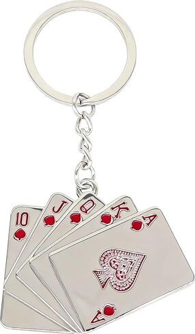 Lucky Poker Keychain Charm Game Game Play Presid in Saudi Arabia