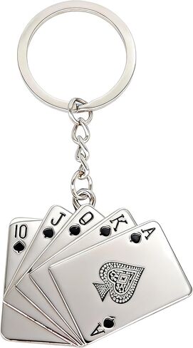 Lucky Poker Keychain Charm Game Game Play Presid in Kuwait