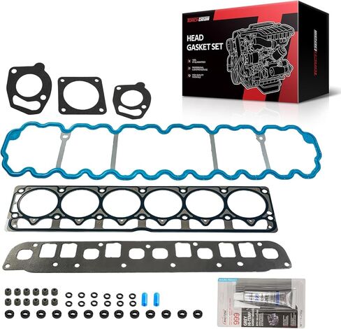 Torchbeam Head Gasket Set HS26191PT ES72173,Fit for Avalanche,Camaro,Corvette,Envoy,Escalade,Express,FasTrack,Firebird,GTO,H2,Rainier,Savana,Sierra,Silverado,Suburban,Tahoe,Yukon,Engine Cylinder Kit in Saudi Arabia