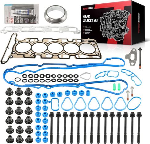 Torchbeam Head Gasket Set HS26191PT ES72173,Fit for Avalanche,Camaro,Corvette,Envoy,Escalade,Express,FasTrack,Firebird,GTO,H2,Rainier,Savana,Sierra,Silverado,Suburban,Tahoe,Yukon,Engine Cylinder Kit in Saudi Arabia