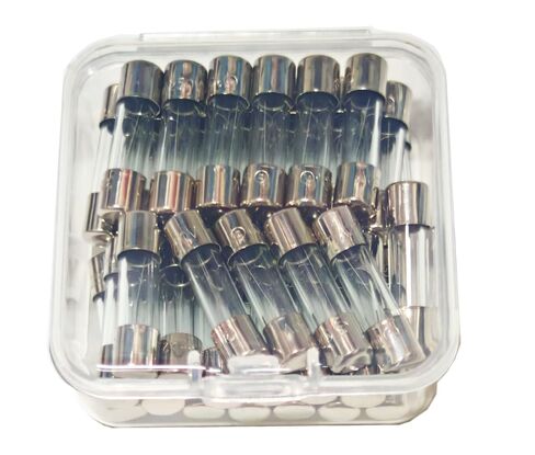 Generic 0.2A/200MA 250V Glass Quick Blow Fuses, 6*30mm, 20 Pack in Saudi Arabia