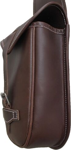 CHALLENGER Horse Leather Western Saddle Trail Horn Bag w/Roller Buckle 102RT02 in Saudi Arabia