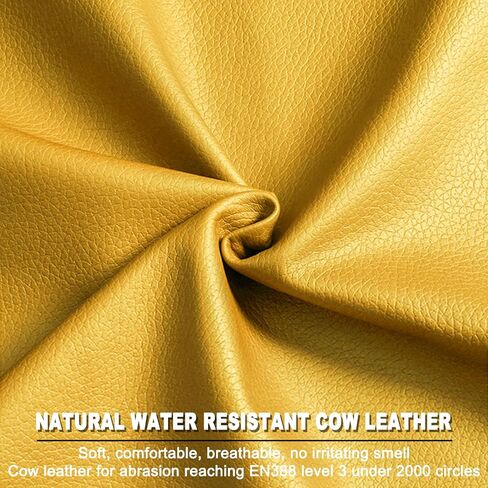 LOCCEF 2 Pairs Leather Work Gloves for Men and Women,Cowhide Leather Gloves Utility Working Gloves in Saudi Arabia