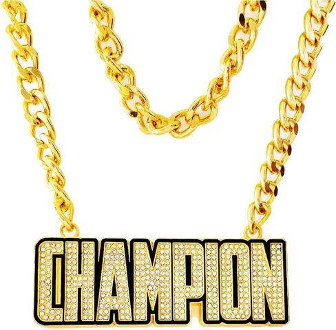 noblehead Championship Chain Medal Award MVP Chain Award Winner Prize Trophy Pendant Necklace for Winner Adults Player Team Football Soccer Baseball Basketball Softball in Saudi Arabia