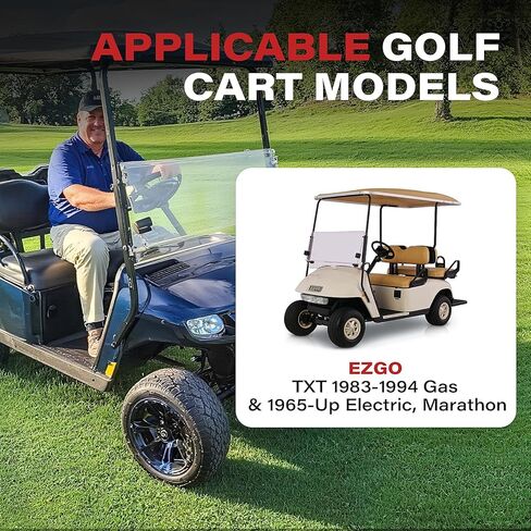 KyuerWK 3 محول صغير طرفي مع بكرة، يناسب 1983-1994 غاز و1965-Up Electric EZGO TXT، Marathon، OEM# 10606-G1، 10606-G2، 17928-G1، 31535-G1 in Kuwait