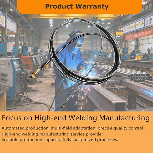 196139 بطانة لحام لبنادق لحام MIG من سلسلة Hobart H & Miller M، 15FT .023 "- .035" استبدال بطانة القناة لأجزاء Mig Welder، بطانة كابل اللحام لمعظم اللحامات MIG للمعالج الحالي 194010 in Kuwait