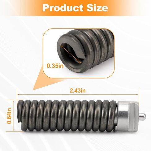 91037 Integral-Wound Cable Repair Coupling 3/8-Inch Fits RIDGID Drain Cleaning in Saudi Arabia
