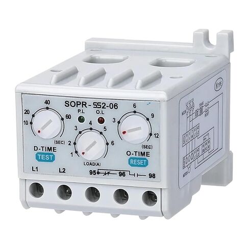 SOPR-SS2 Electronic Overload Relay Motor Protector (Un:180-460VAC) 1Pcs(5-30A) in Saudi Arabia