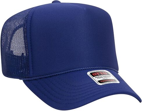 OTTO Cap 5 Panel High Crown Mesh Back Trucker Hat | Bulk Packs in Saudi Arabia