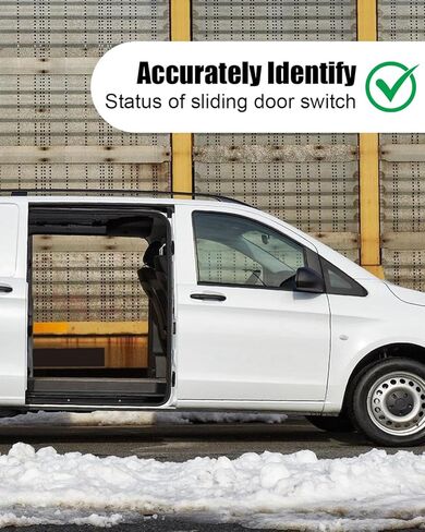 Power Sliding Door Contact Switch Plate Kit Side Door Transfer Touch Contact Fit for Mercedes-Benz Sprinter 1500 2500 3500 Metris Cargo 2019-2024 Replace 9078213000 9078213100 A6398200654, 5 Pin in Saudi Arabia