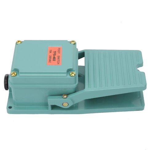 TFS-402 IP62 Aluminum Alloy Foot Pedal Switch with Non-Slip Texture Design for on and Off Control of The Circuit 15A / 250V AC380V 220V in Saudi Arabia