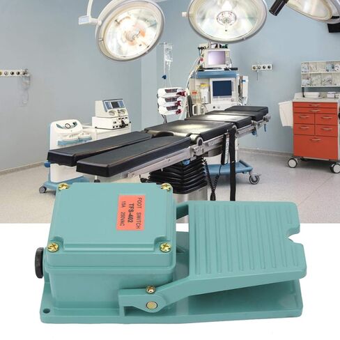 TFS-402 IP62 Aluminum Alloy Foot Pedal Switch with Non-Slip Texture Design for on and Off Control of The Circuit 15A / 250V AC380V 220V in Saudi Arabia
