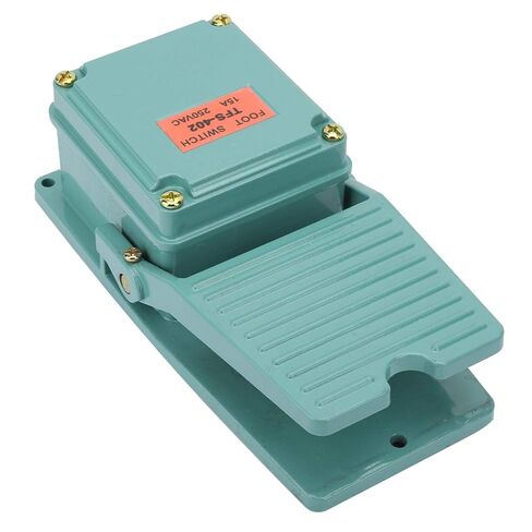 TFS-402 IP62 Aluminum Alloy Foot Pedal Switch with Non-Slip Texture Design for on and Off Control of The Circuit 15A / 250V AC380V 220V in Saudi Arabia