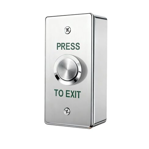 Heavy Duty Push to Exit Button – IP67 Waterproof Exit Button with LED Indicator, NO/NC/COM Contacts, Stainless Steel Surface Mount Door Release Switch for Offices, Stores & Commercial Buildings in Saudi Arabia