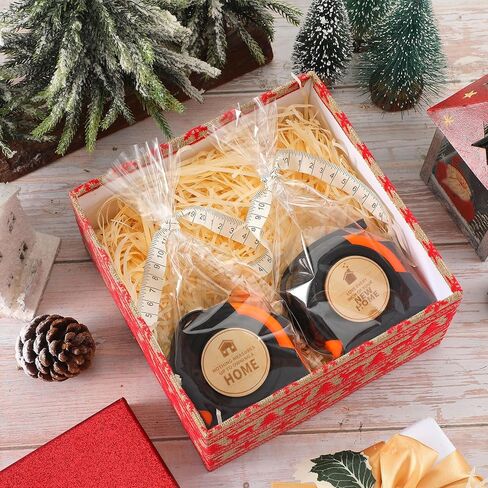 Humyoun 2 Sets Housewarming Gifts for New House Homeowner First Home Gift for Men 25 ft Tape Measure Closing Gifts for Home Buyers Neighbor Real Estate Agent Clients Christmas Favor Gift in Saudi Arabia