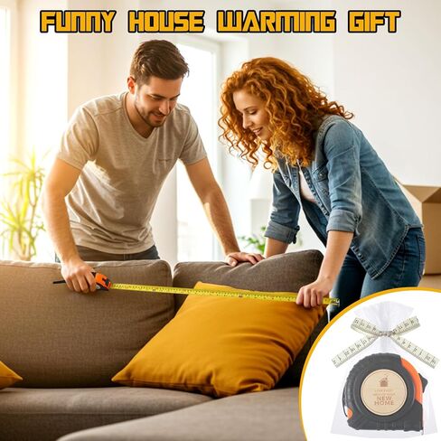 Humyoun 2 Sets Housewarming Gifts for New House Homeowner First Home Gift for Men 25 ft Tape Measure Closing Gifts for Home Buyers Neighbor Real Estate Agent Clients Christmas Favor Gift in Saudi Arabia