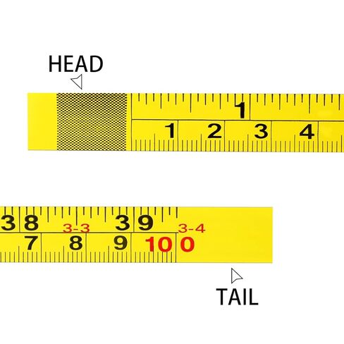 2 Pcs Steel Self-Adhesive Measuring Tape,39 Inch Left-to-Right Sticky Measure Tape with Adhesive Backing Double Scale Sticky Tape Measure Workbench Ruler for Work Woodworking, Saw, Drafting Table in Saudi Arabia