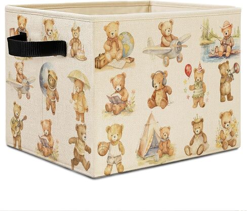 Tennis Storage Bins, Tennis Lovers Fan Players Gifts Collapsible Storage Basket Organizer for Sports Room Gym Bedroom Bathroom Clothes Toys Books, Toybox for Boys Girls in Kuwait