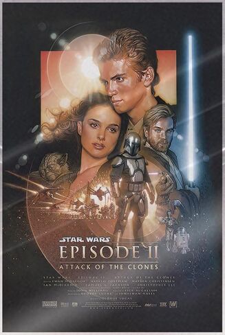 POSTER STOP ONLINE Star Wars Episode II - Attack of the Clones - Movie Poster/Print (Regular Style) (Size 24" x 36") in Saudi Arabia