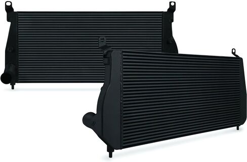 Mishimoto MMINT-DMAX-01SL Performance Intercooler Compatible With Chevrolet 6.6L Duramax 2001-2005 Silver in Saudi Arabia