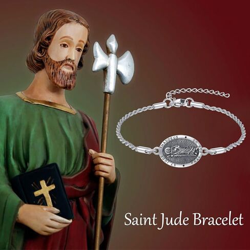 YAFEINI Virgen De Guadalupe Bracelet 925 Sterling Silver Our Guadalupe of Lady Charm Jewelry for Women in Saudi Arabia