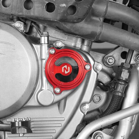 غطاء غطاء زيت دراجة نارية تغطية غطاء Filtrar متوافق مع Honda XR600R 1990-2000 XR650L 1993-2024 ، الألومنيوم in Kuwait
