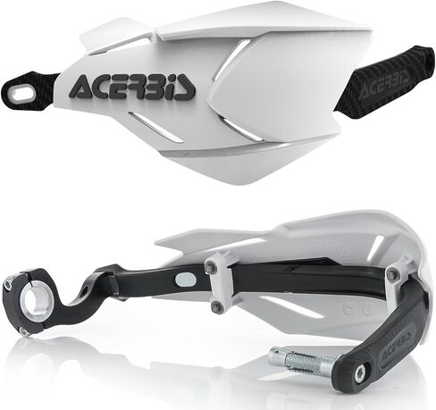 Acerbis Red-Black 2018 X-Factory MX Hand Guards (افتراضي ، أحمر) in Saudi Arabia