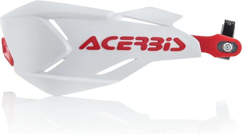 Acerbis Red-Black 2018 X-Factory Mx Hand Guards (Default, Red) in Saudi Arabia